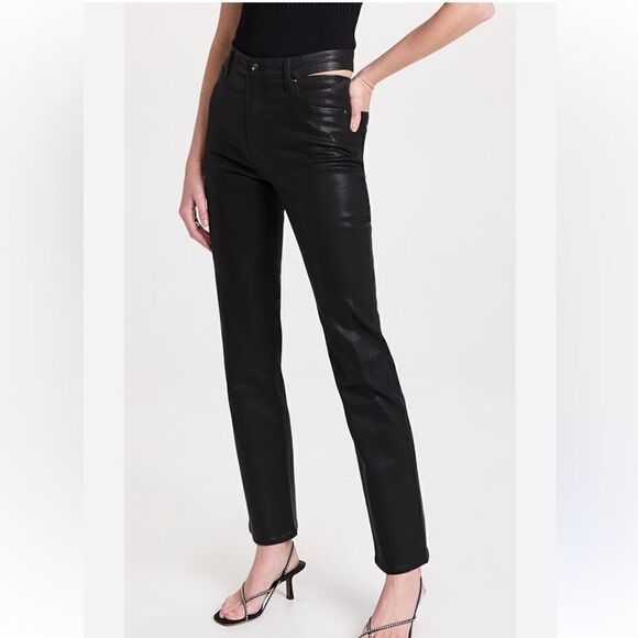 NWT Jonathan Simkhai STANDARD Amelia High Rise Straight Taper Jeans Size 30 - Picture 1 of 14